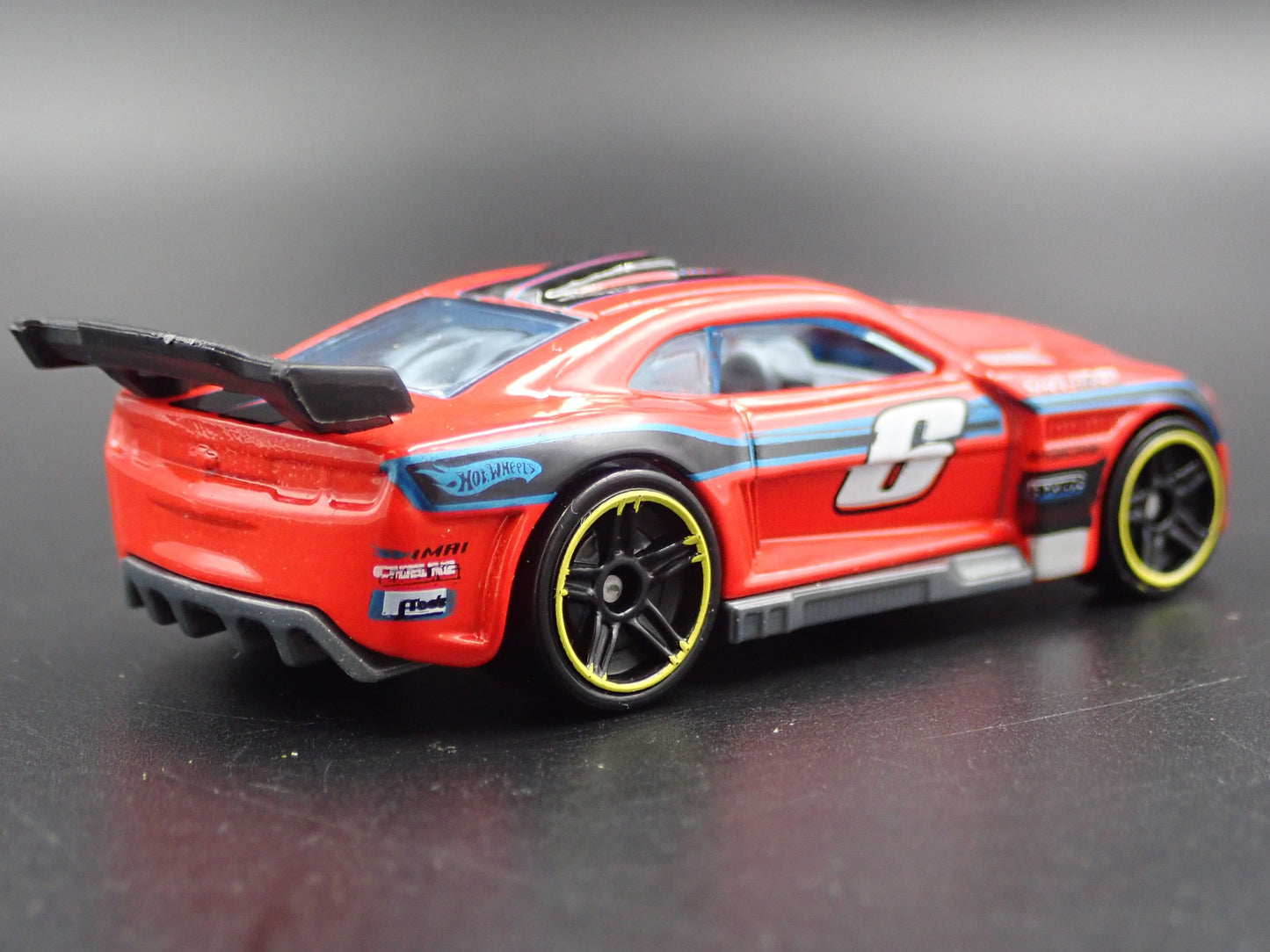 2010-2015 CHEVY CHEVROLET CAMARO RED RARE 1:64 SCALE DIORAMA DIECAST MODEL CAR