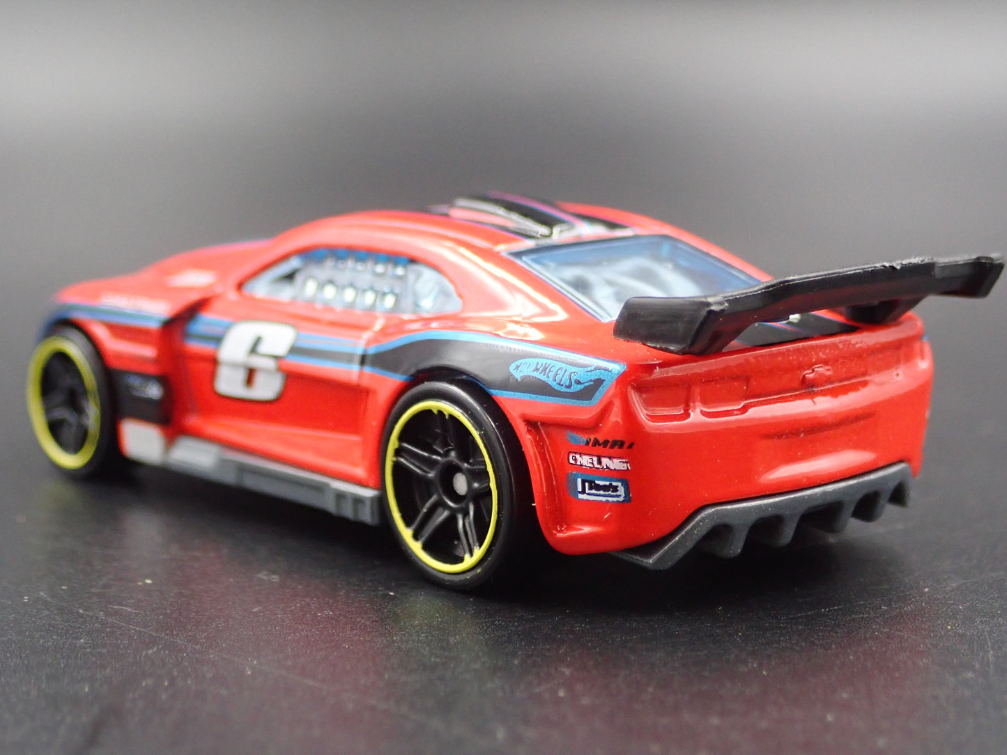 2010-2015 CHEVY CHEVROLET CAMARO RED RARE 1:64 SCALE DIORAMA DIECAST MODEL CAR