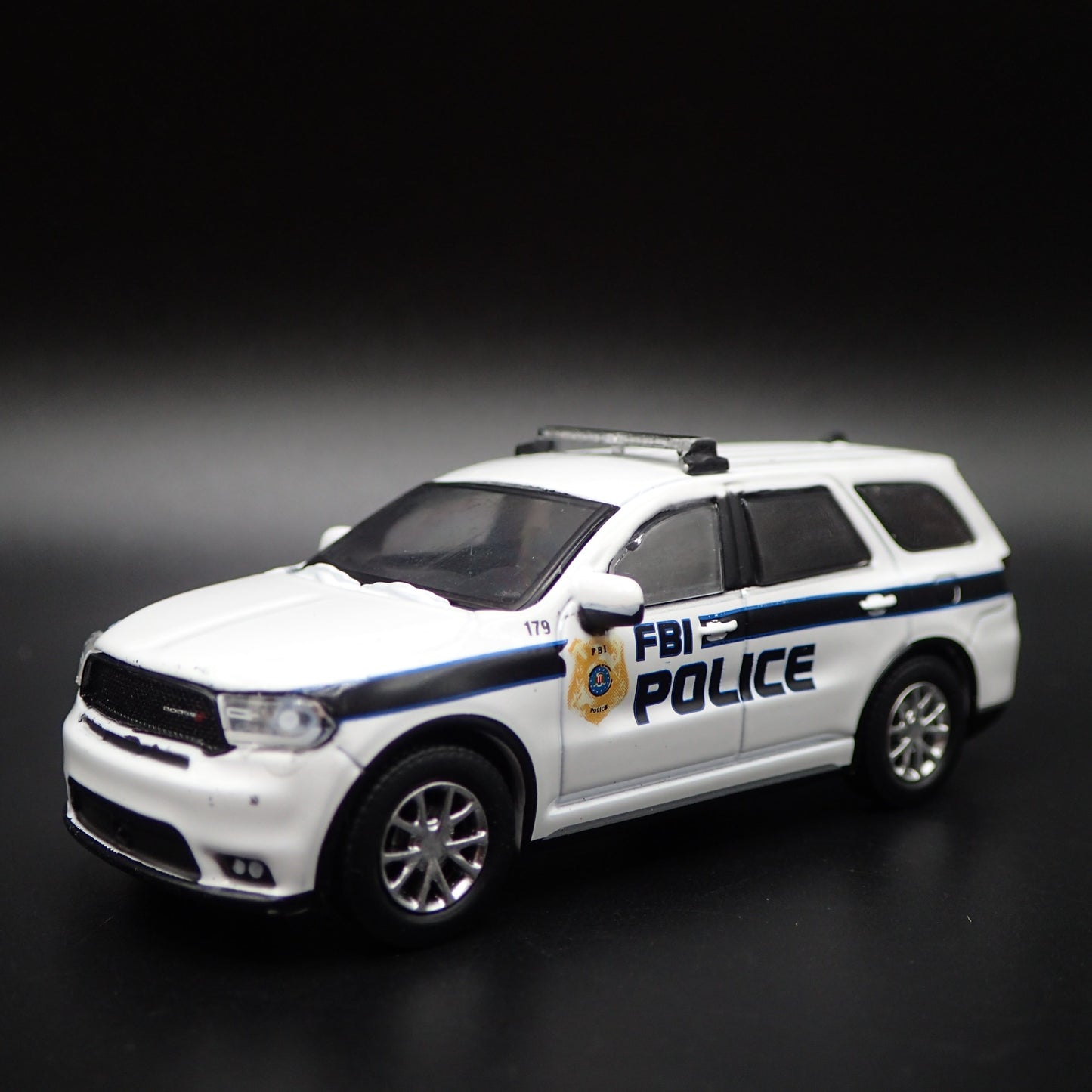 2018 18 DODGE DURANGO FBI WASHINGTON,DC POLICE 1:64 SCALE DIECAST MODEL CAR