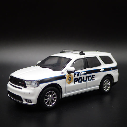 2018 18 DODGE DURANGO FBI WASHINGTON,DC POLICE 1:64 SCALE DIECAST MODEL CAR