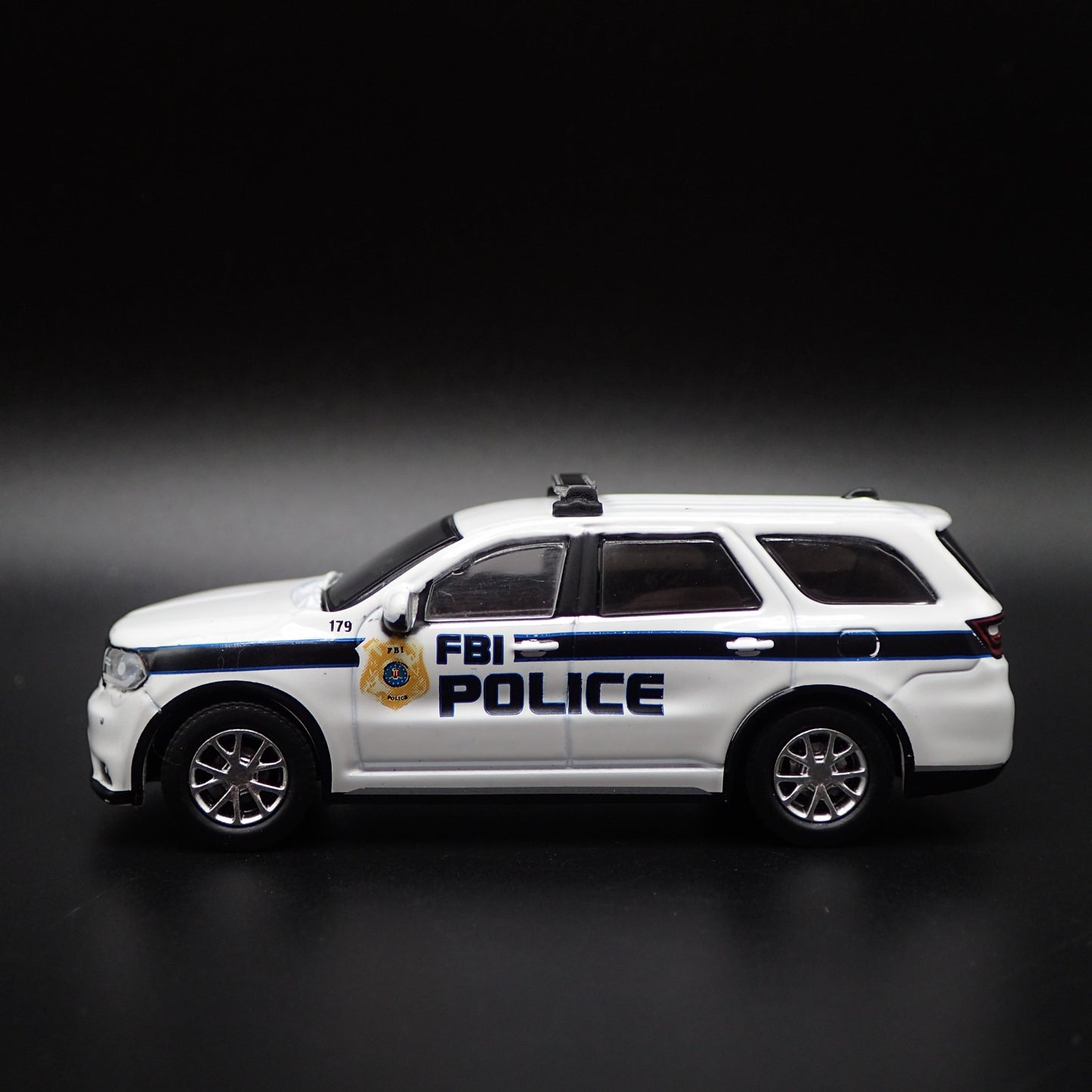 2018 18 DODGE DURANGO FBI WASHINGTON,DC POLICE 1:64 SCALE DIECAST MODEL CAR