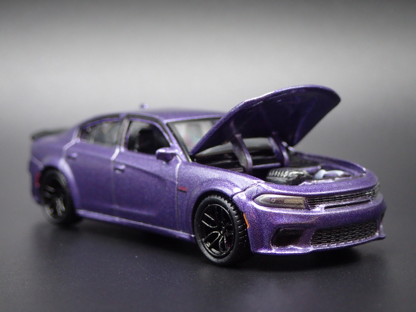 2023 23 DODGE CHARGER RT SCAT PACK SWINGER 1:64 SCALE DIORAMA DIECAST MODEL CAR