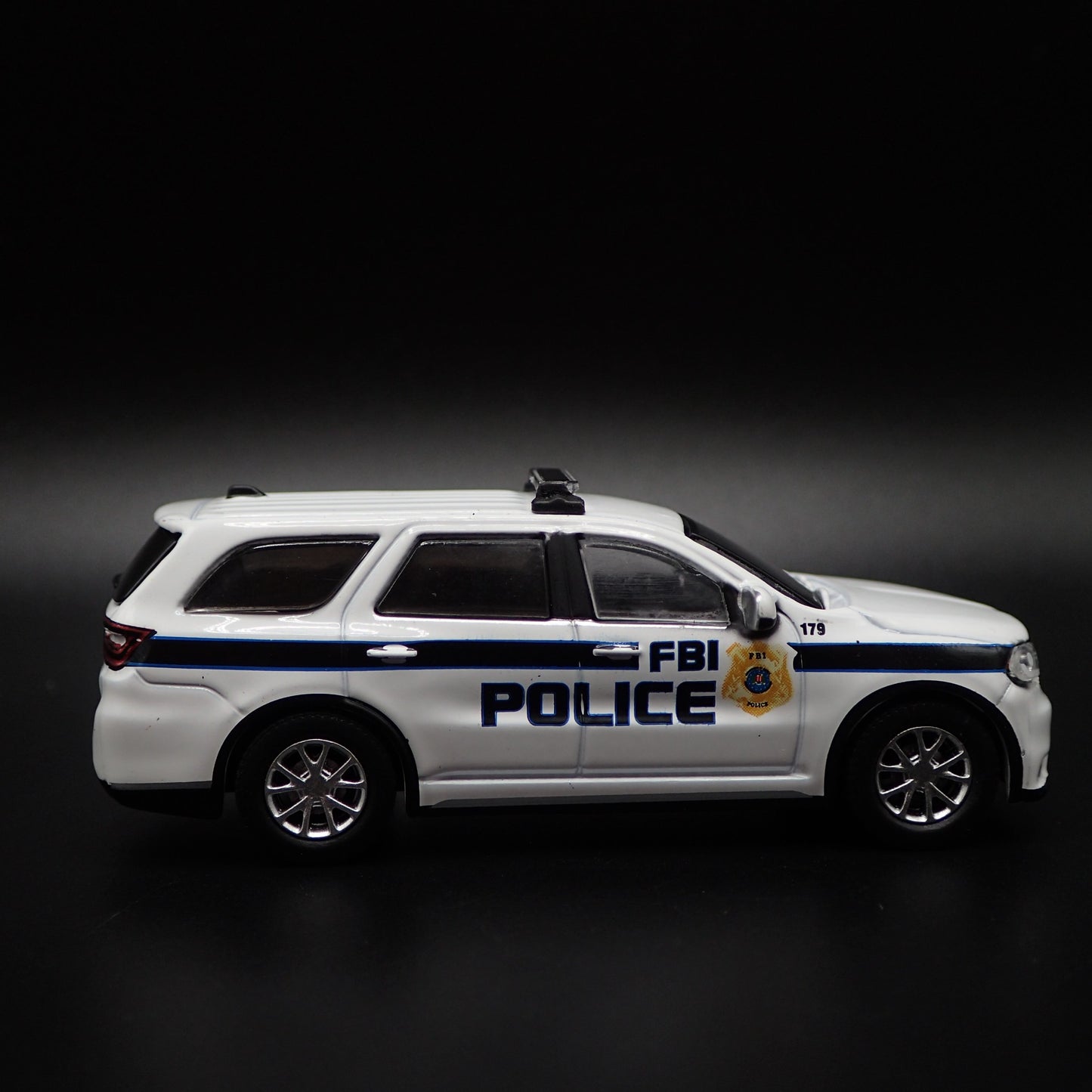 2018 18 DODGE DURANGO FBI WASHINGTON,DC POLICE 1:64 SCALE DIECAST MODEL CAR