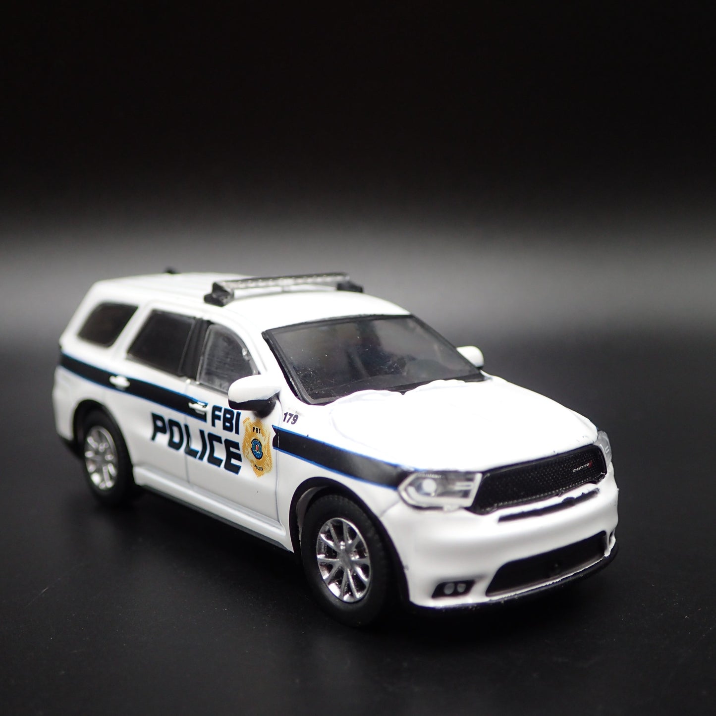 2018 18 DODGE DURANGO FBI WASHINGTON,DC POLICE 1:64 SCALE DIECAST MODEL CAR