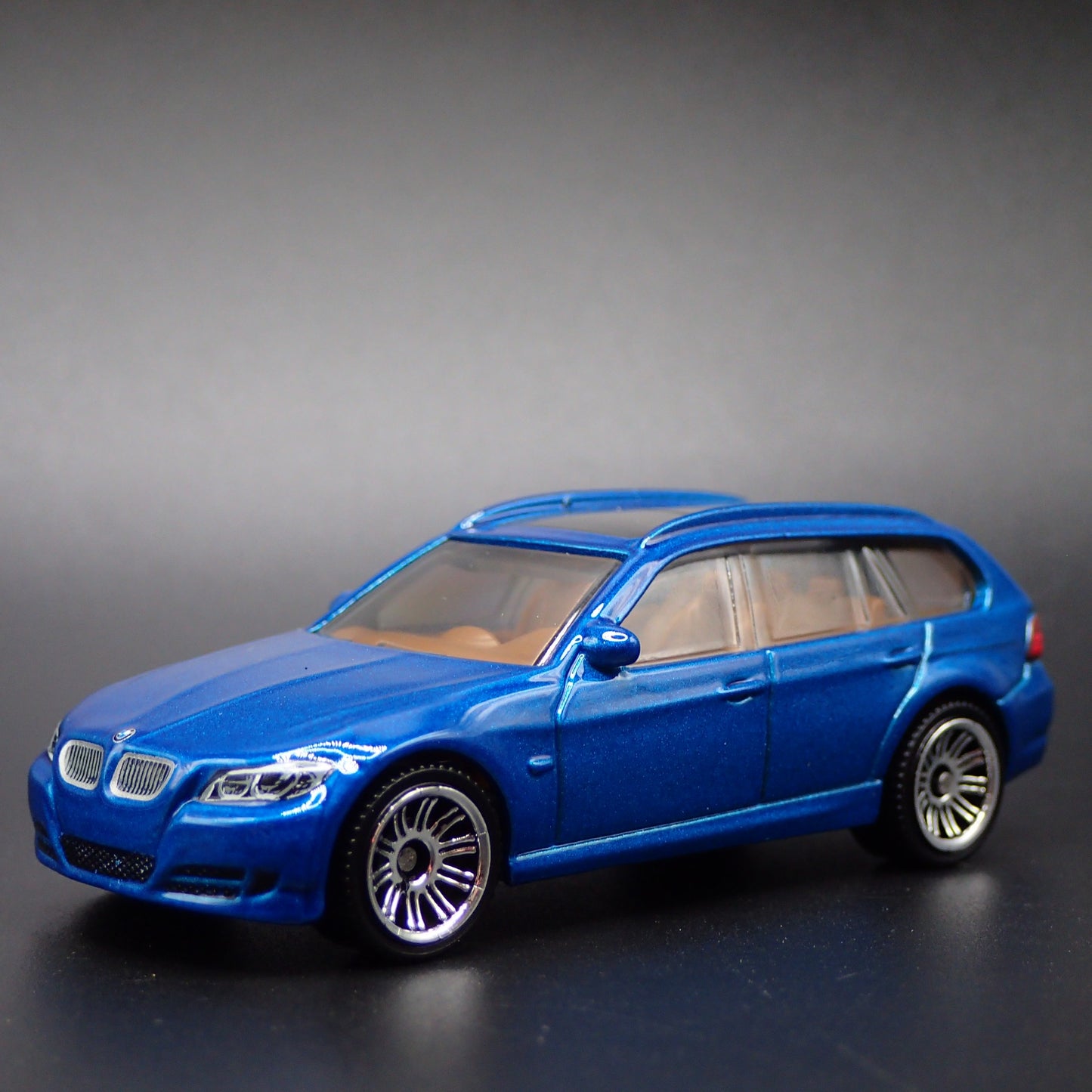 2011-2017 BMW 3 SERIES TOURING STATION WAGON BLUE 1/64 SCALE DIECAST MODEL CAR