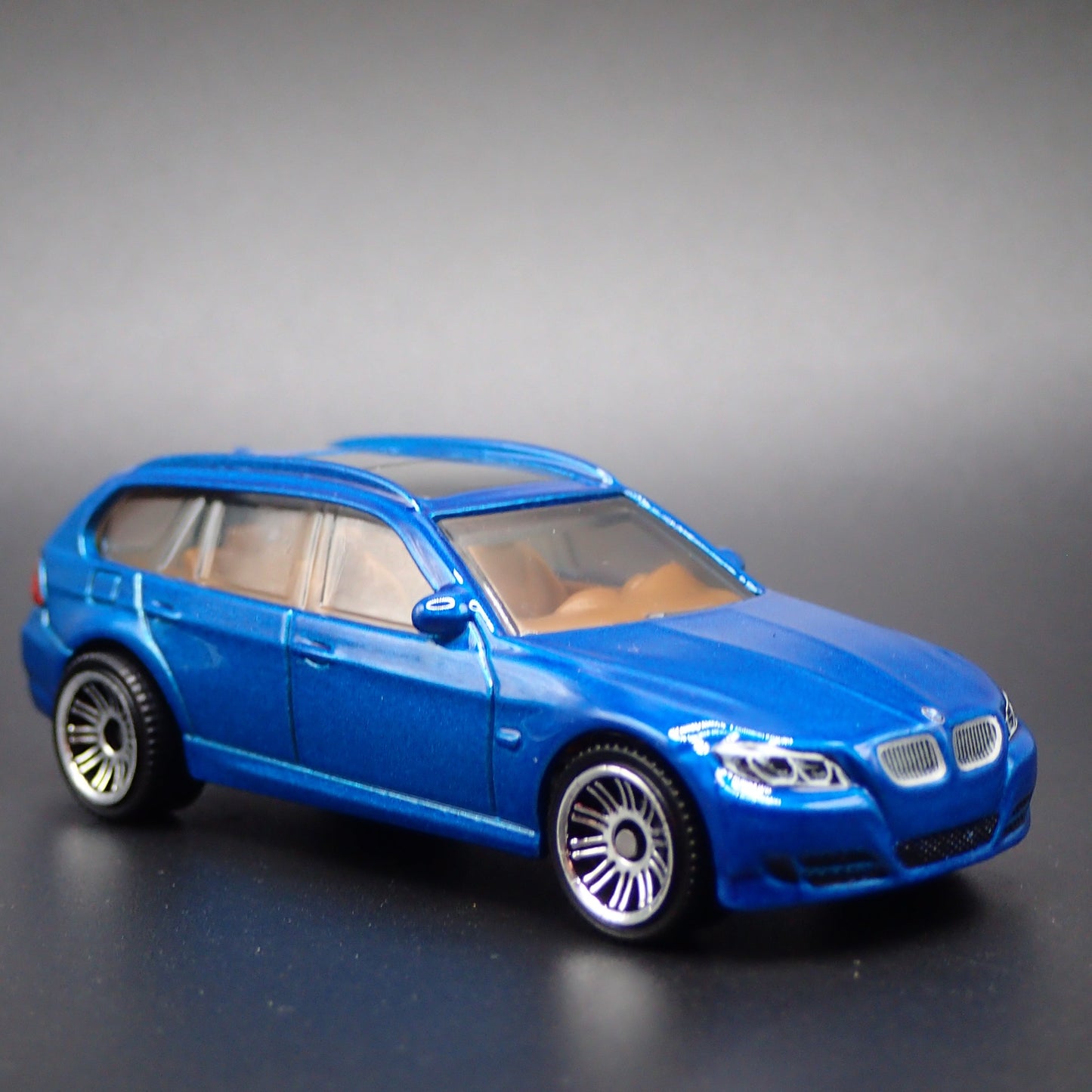 2011-2017 BMW 3 SERIES TOURING STATION WAGON BLUE 1/64 SCALE DIECAST MODEL CAR