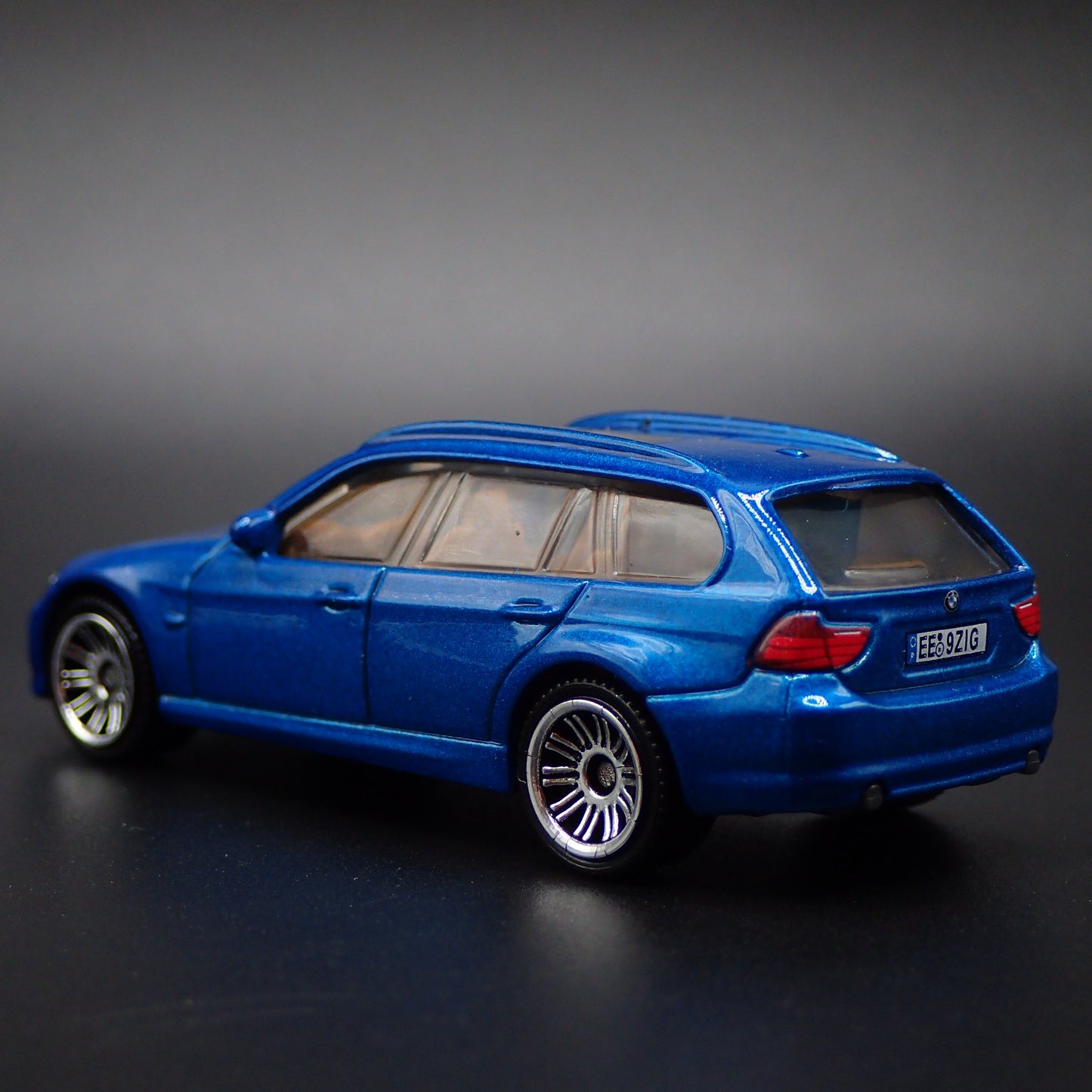 2011-2017 BMW 3 SERIES TOURING STATION WAGON BLUE 1/64 SCALE DIECAST MODEL CAR