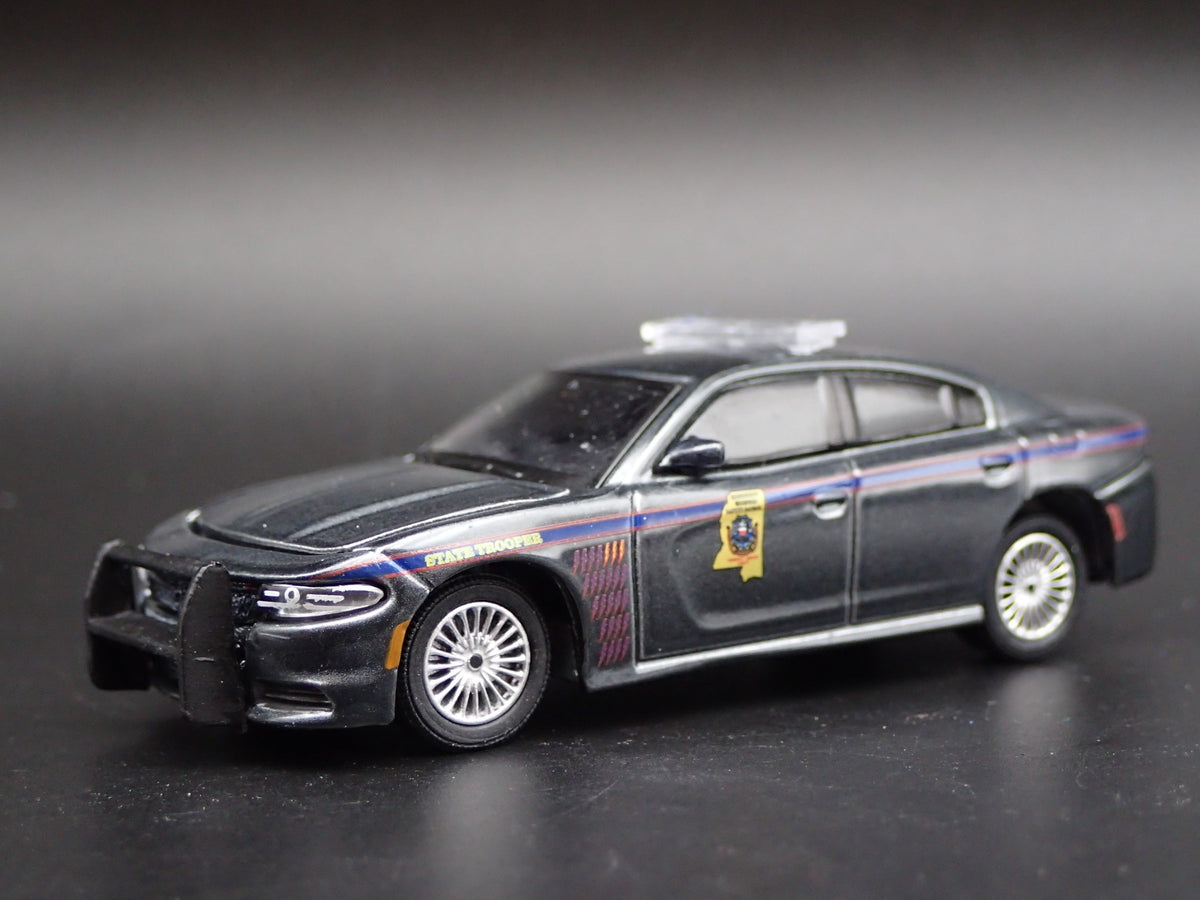 2011-2022 DODGE CHARGER MISSISSIPPI HIGHWAY PATROL 1:64 SCALE DIECAST MODEL CAR-Burning Rubber Toy Company