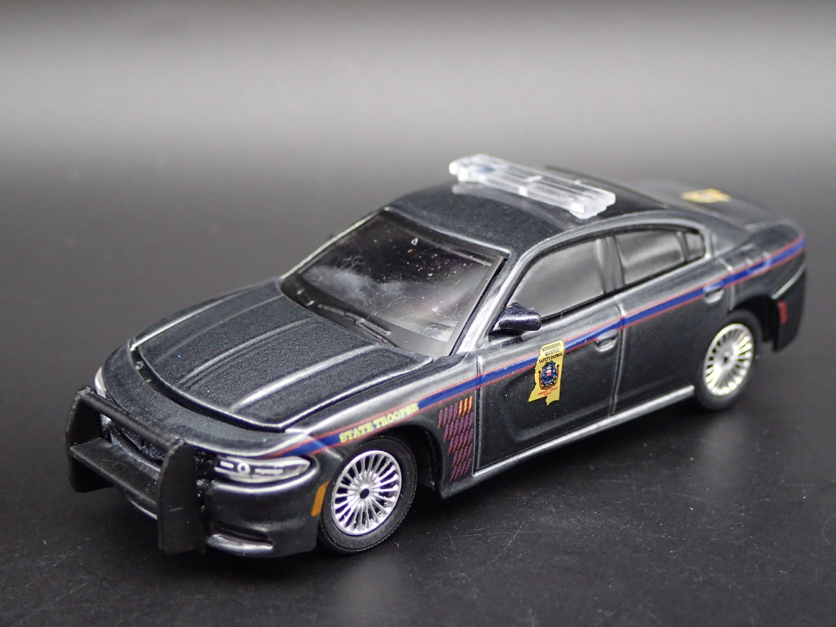 2011-2022 DODGE CHARGER MISSISSIPPI HIGHWAY PATROL 1:64 SCALE DIECAST MODEL CAR-Burning Rubber Toy Company