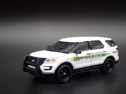 2017 FORD EXPLORER INTERCEPTOR NORTH POLE AK POLICE 1:64 SCALE DIECAST MODEL CAR