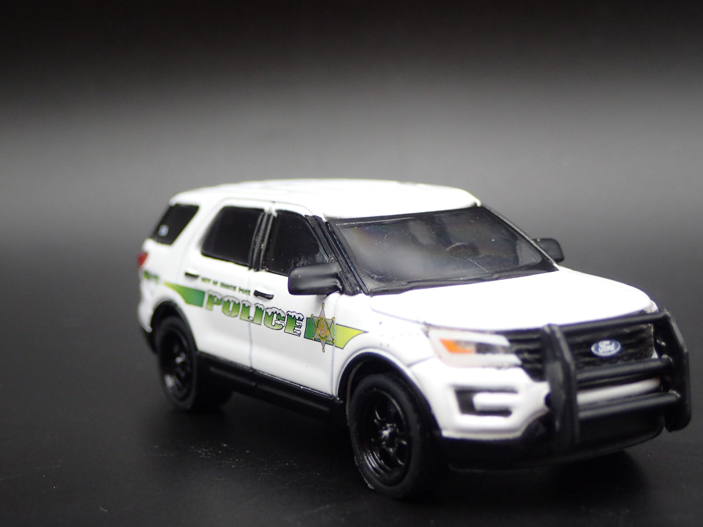 2017 FORD EXPLORER INTERCEPTOR NORTH POLE AK POLICE 1:64 SCALE DIECAST MODEL CAR