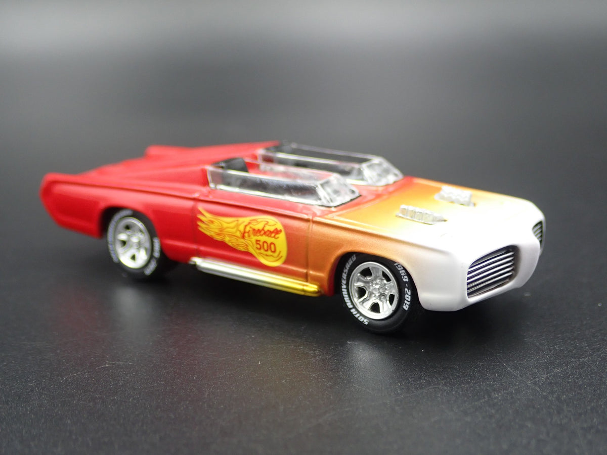GEORGE BARRIS 1966 PLYMOUTH CUDA FIREBALL 500 RARE 1/64 SCALE DIECAST MODEL CAR-Burning Rubber Toy Company