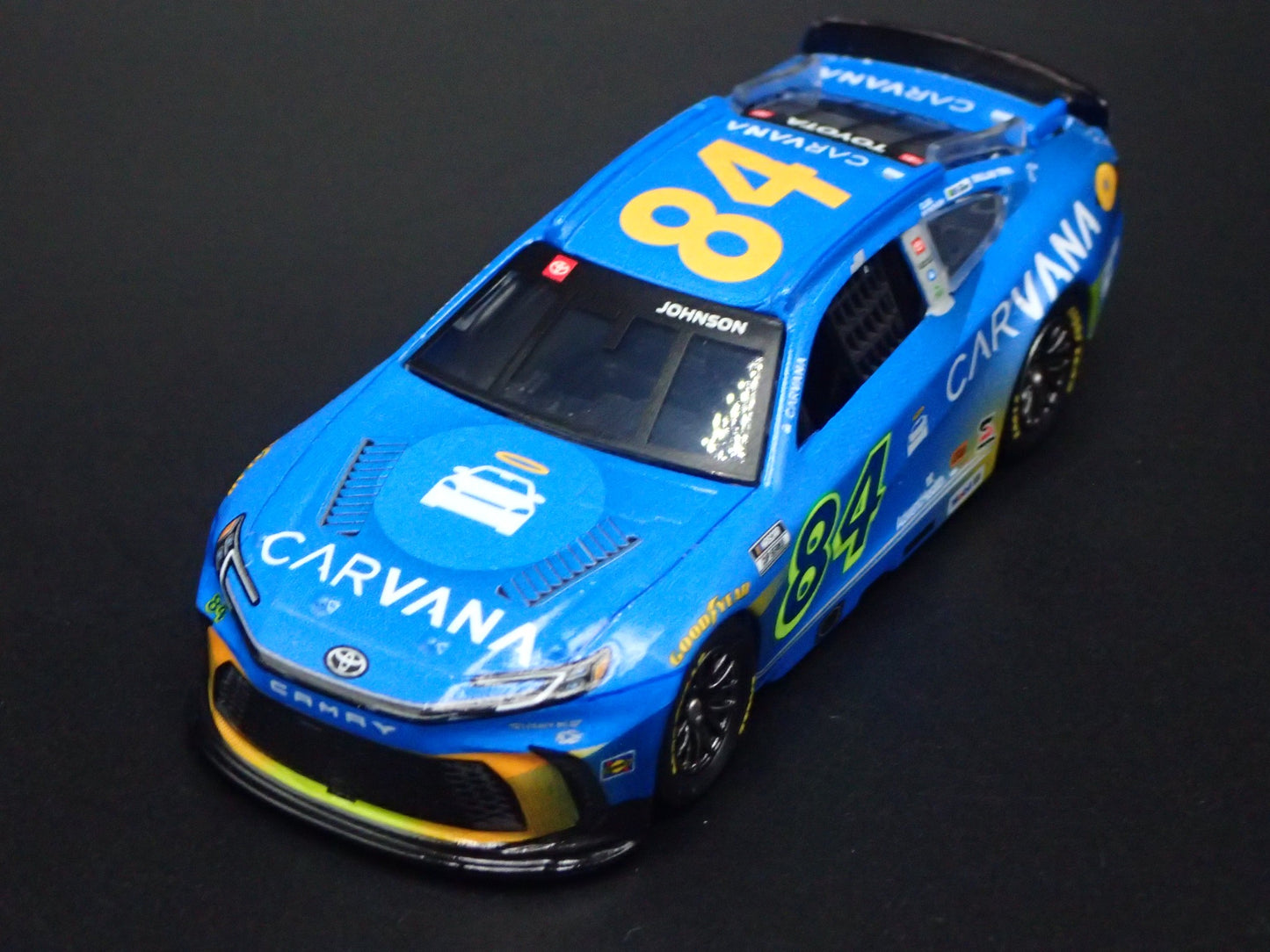 2026 26 TOYOTA CAMRY #84 JIMMIE JOHNSON CARVANA NASCAR 1:64 SCALE DIECAST CAR