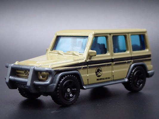 1991-2018 MERCEDES BENZ G550 G WAGON JURASSIC WORLD 1:64 SCALE DIECAST MODEL CAR