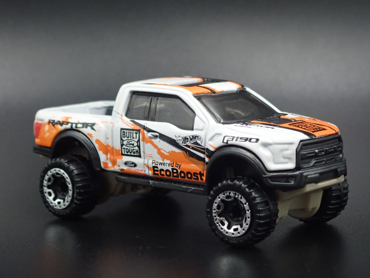 2017 - 2020 FORD F150 RAPTOR PICKUP TRUCK WHITE 1:64 SCALE DIECAST MODEL CAR