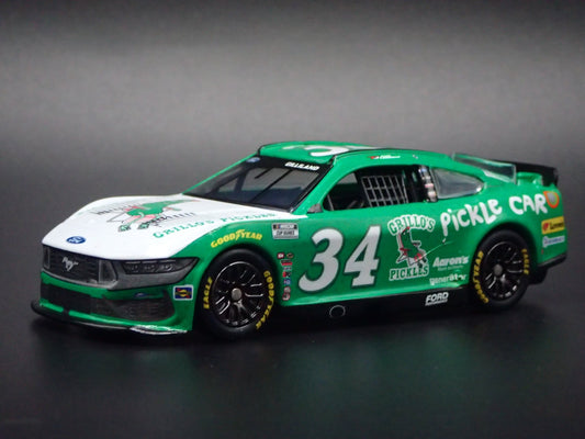 2025 25 FORD MUSTANG #34 TODD GILLILAND GRILLO'S NASCAR 1:64 SCALE DIECAST CAR