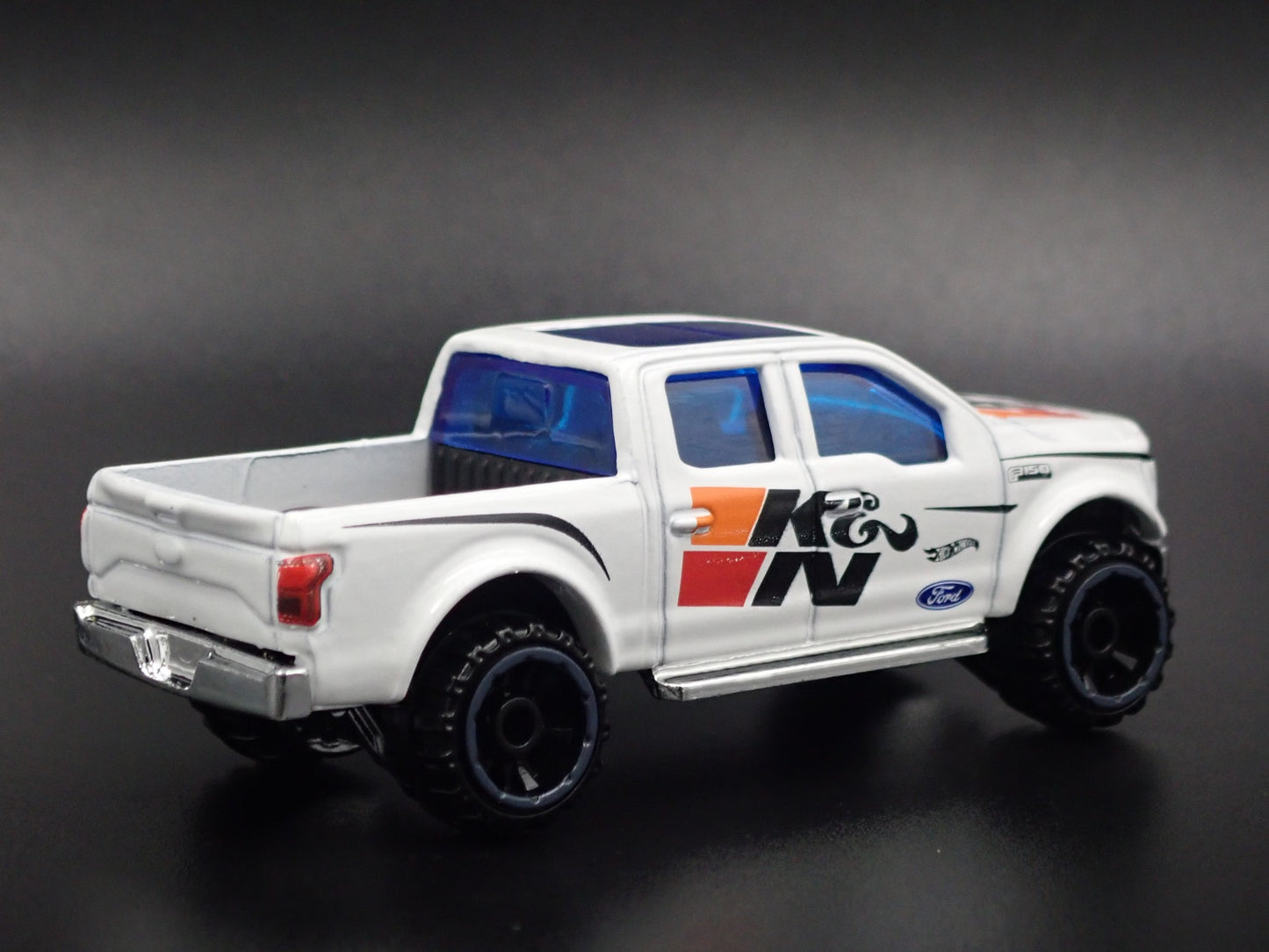 2015 - 2020 FORD F150 PICKUP TRUCK K&N WHITE RARE 1:64 SCALE DIECAST MODEL CAR