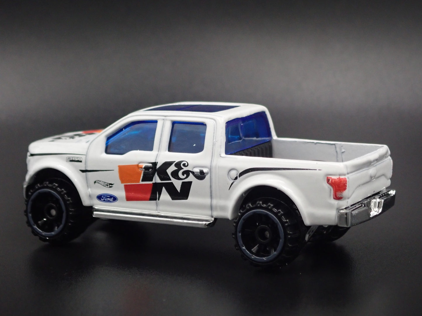 2015 - 2020 FORD F150 PICKUP TRUCK K&N WHITE RARE 1:64 SCALE DIECAST MODEL CAR