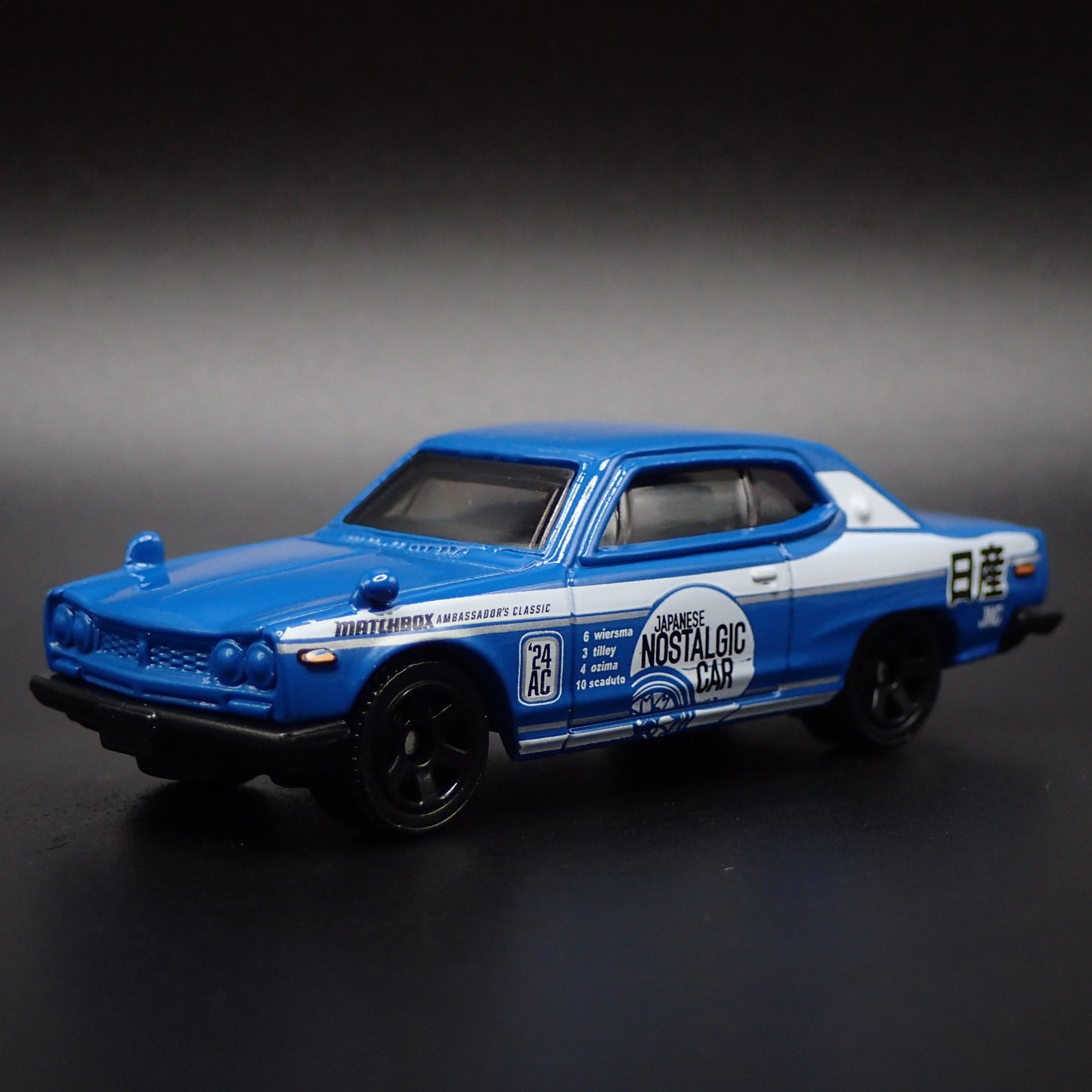 1968-1972 NISSAN SKYLINE 2000 GTX JNC JDM 1:64 SCALE DIORAMA DIECAST MODEL CAR