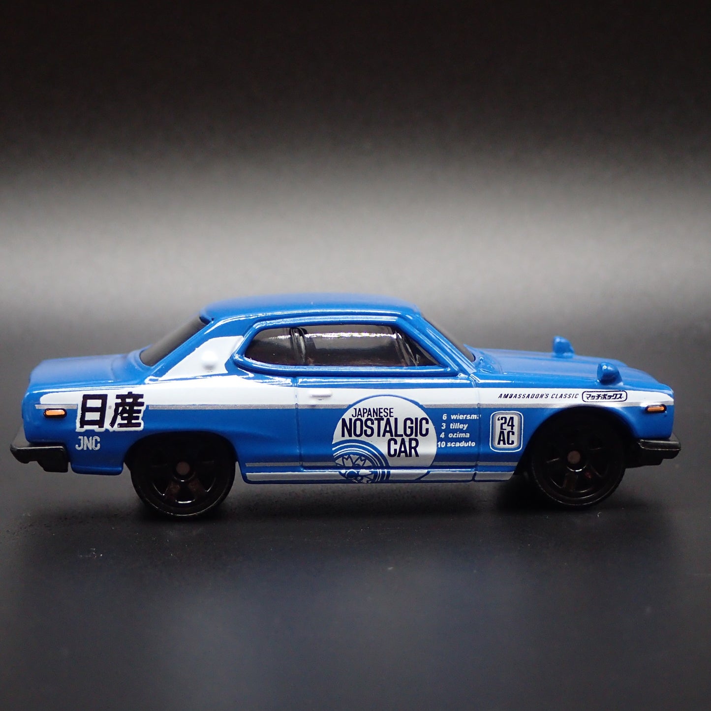 1968-1972 NISSAN SKYLINE 2000 GTX JNC JDM 1:64 SCALE DIORAMA DIECAST MODEL CAR