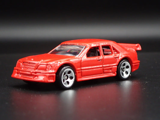 1993-1999 MERCEDES-BENZ C CLASS RED 1:64 SCALE COLLECTIBLE DIECAST MODEL CAR