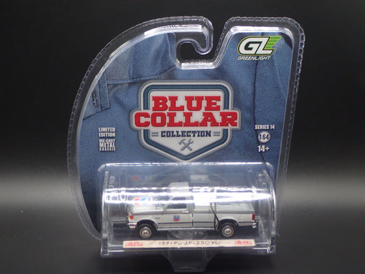 2025 GREENLIGHT RAW CHASE BLUE COLLAR 14 1991 FORD F250 PICKUP TRUCK CHASE