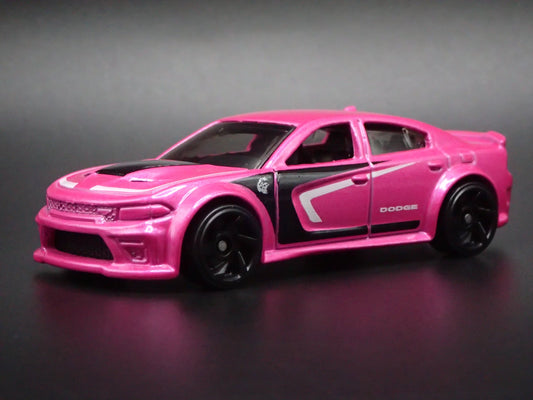 2020 20 DODGE CHARGER SRT HELLCAT PINK 1:64 SCALE COLLECTIBLE DIECAST MODEL CAR