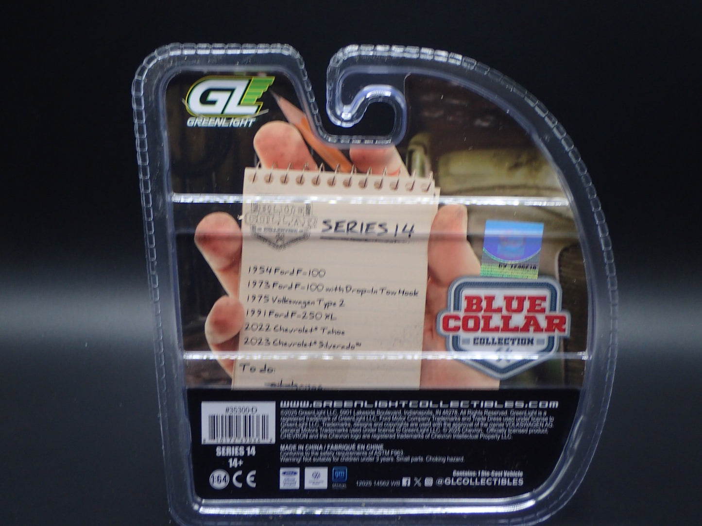 2025 GREENLIGHT RAW CHASE BLUE COLLAR 14 1991 FORD F250 PICKUP TRUCK CHASE