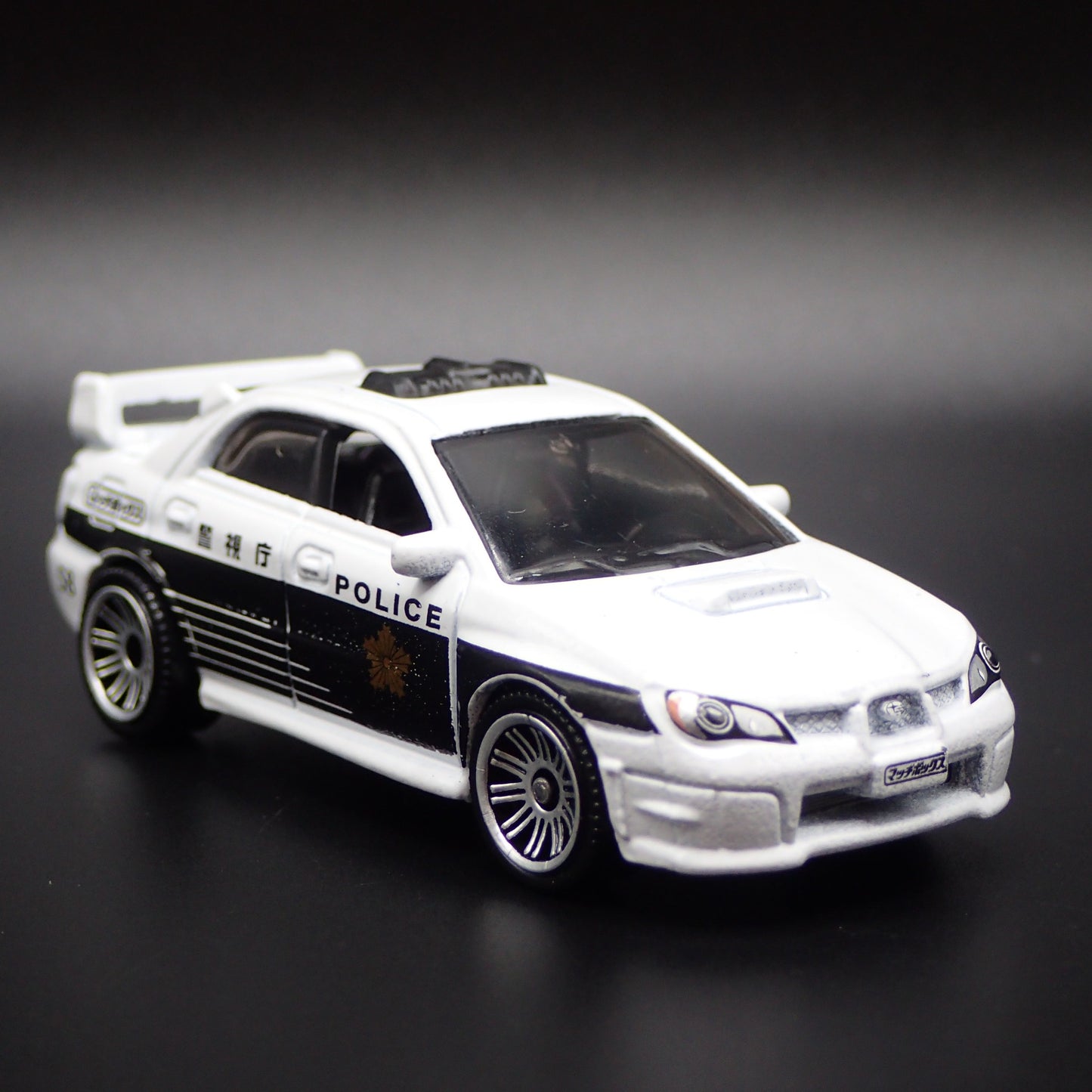 2007-2014 SUBARU IMPREZA WRX STI POLICE CAR 1:64 SCALE DISPLAY DIECAST MODEL CAR