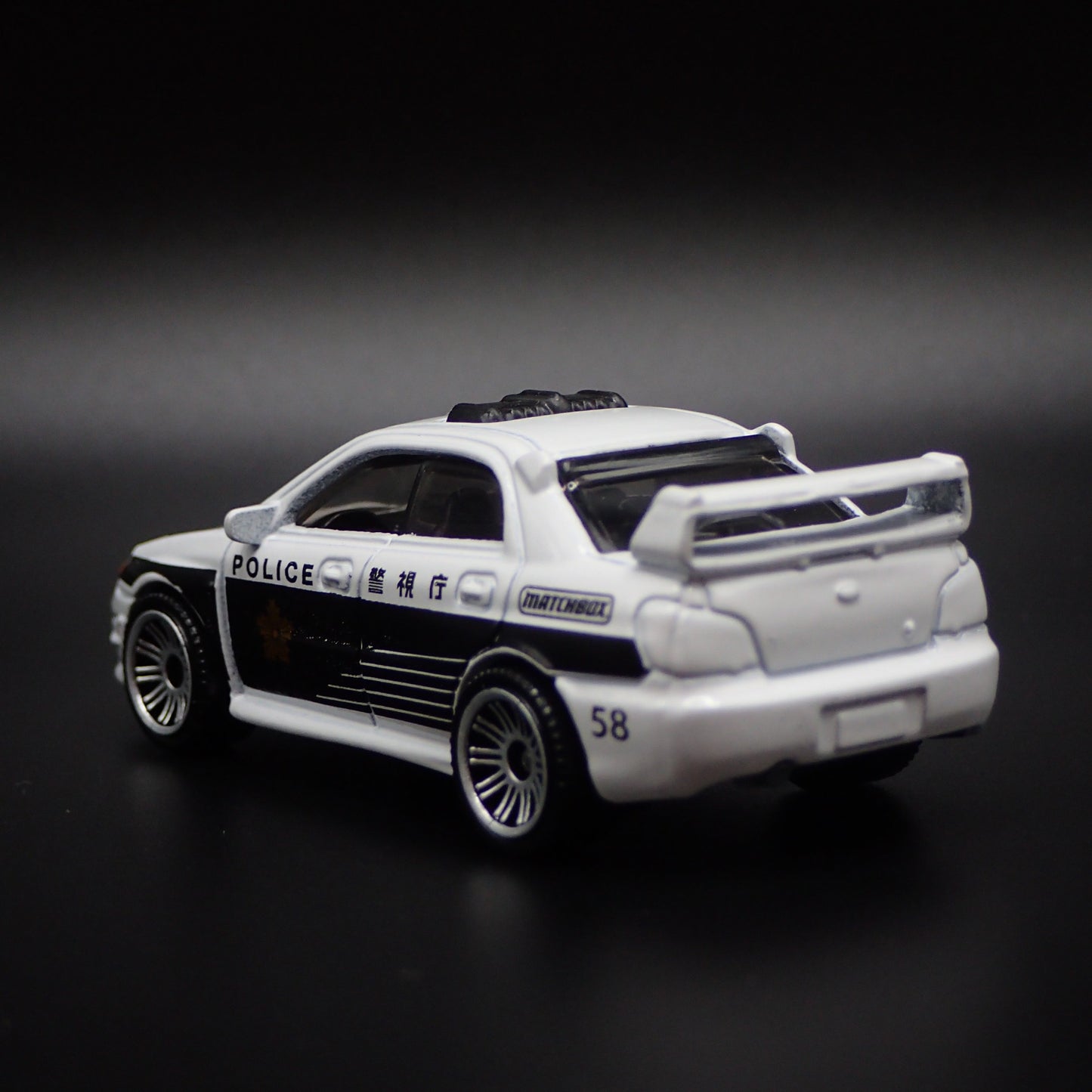 2007-2014 SUBARU IMPREZA WRX STI POLICE CAR 1:64 SCALE DISPLAY DIECAST MODEL CAR