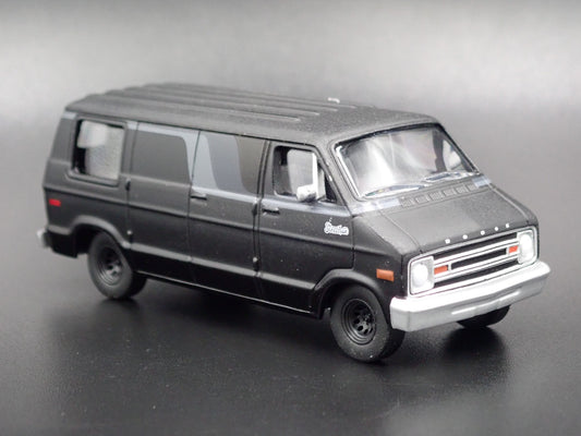 1976 DODGE B100 VAN RARE 1/64 SCALE LIMITED COLLECTIBLE DIECAST MODEL CAR-Burning Rubber Toy Company