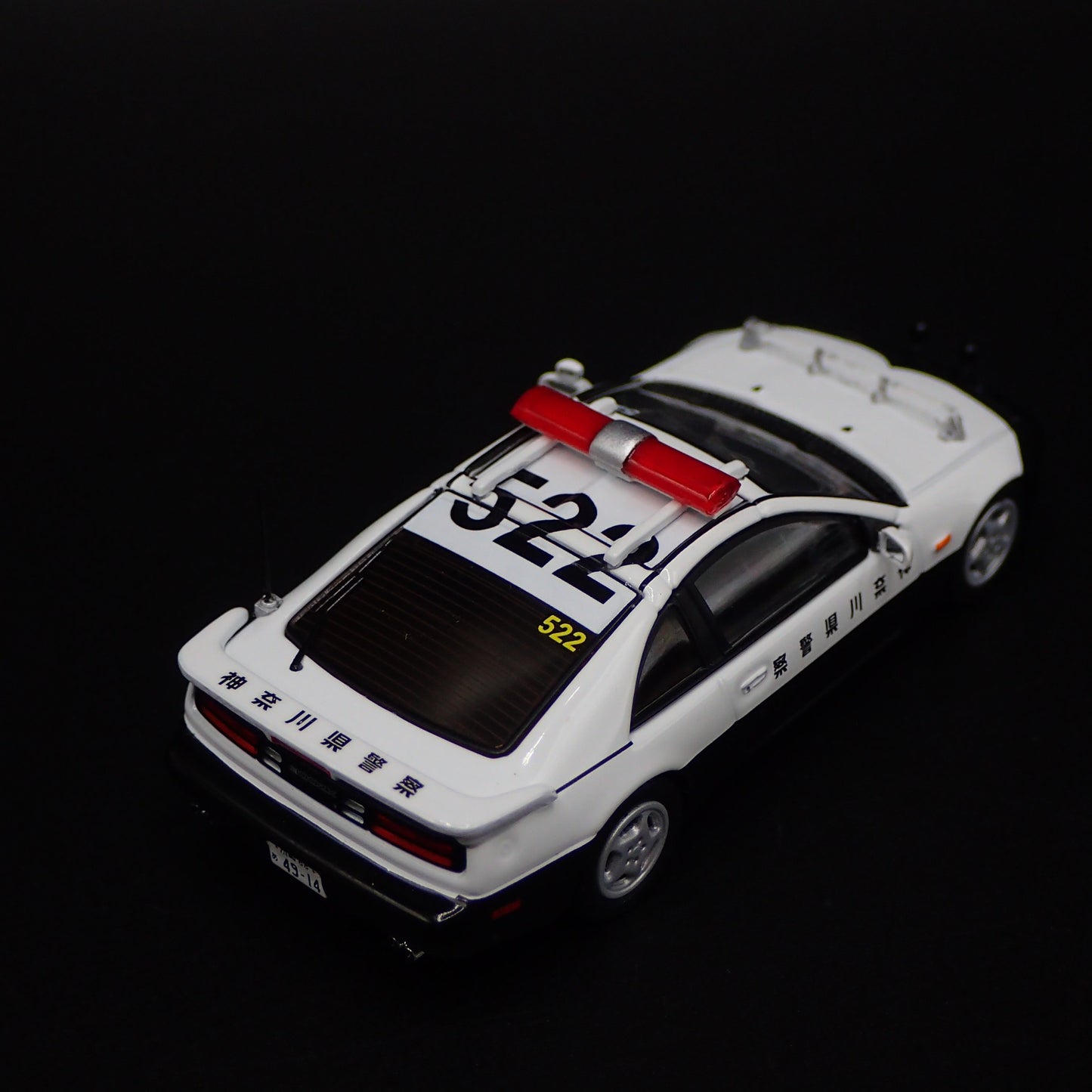 1989-2000 NISSAN FAIRLADY 300ZX Z32 JAPANESE POLICE 1:64 SCALE DIECAST MODEL CAR