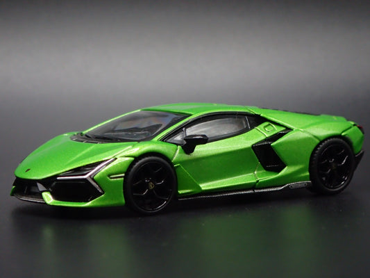 2024-2025 LAMBORGHINI REVUELTO SUPER CAR GREEN 1:64 SCALE DIECAST MODEL CAR