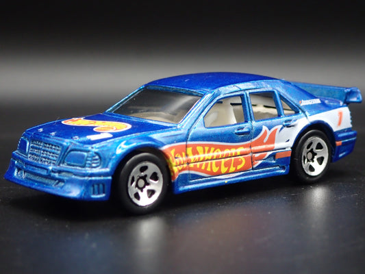 1993-1999 MERCEDES-BENZ C CLASS BLUE 1:64 SCALE COLLECTIBLE DIECAST MODEL CAR