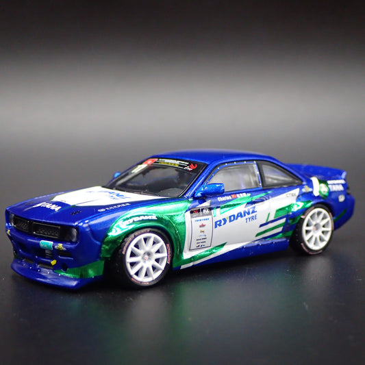 NISSAN SILVIA S14 ROCKET BUNNY DRIFTING JDM 1:64 SCALE DIORAMA DIECAST MODEL CAR
