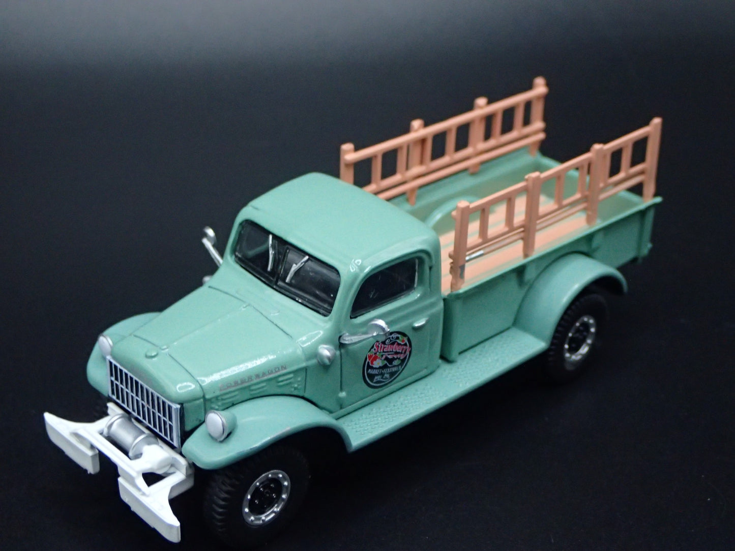 1945-1950 DODGE POWER WAGON PICKUP TRUCK GREEN 1:64 SCALE DIECAST MODEL CAR