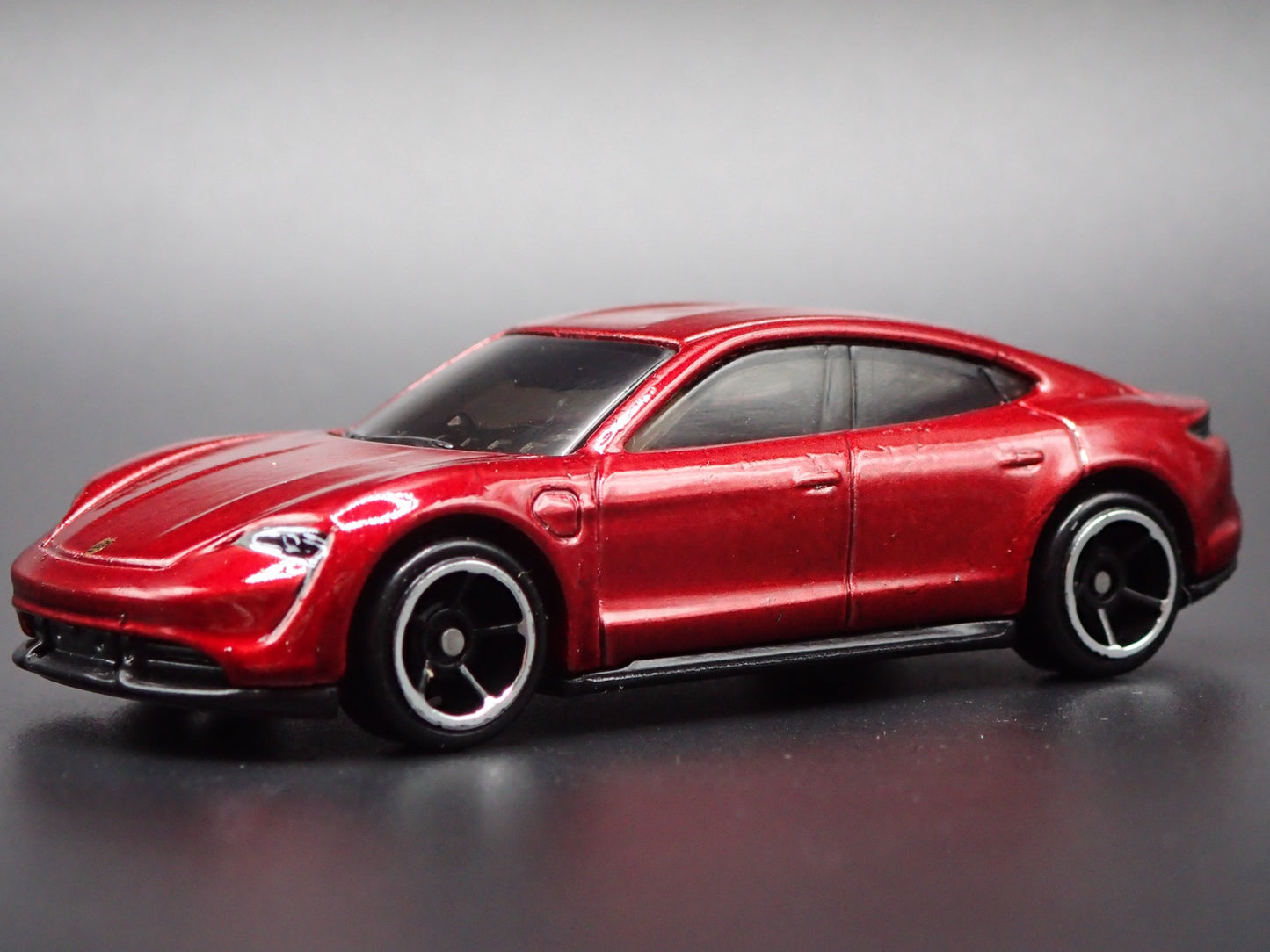 2019-2025 PORSCHE TAYCAN TURBO S RED 1:64 SCALE COLLECTIBLE DIECAST MODEL CAR
