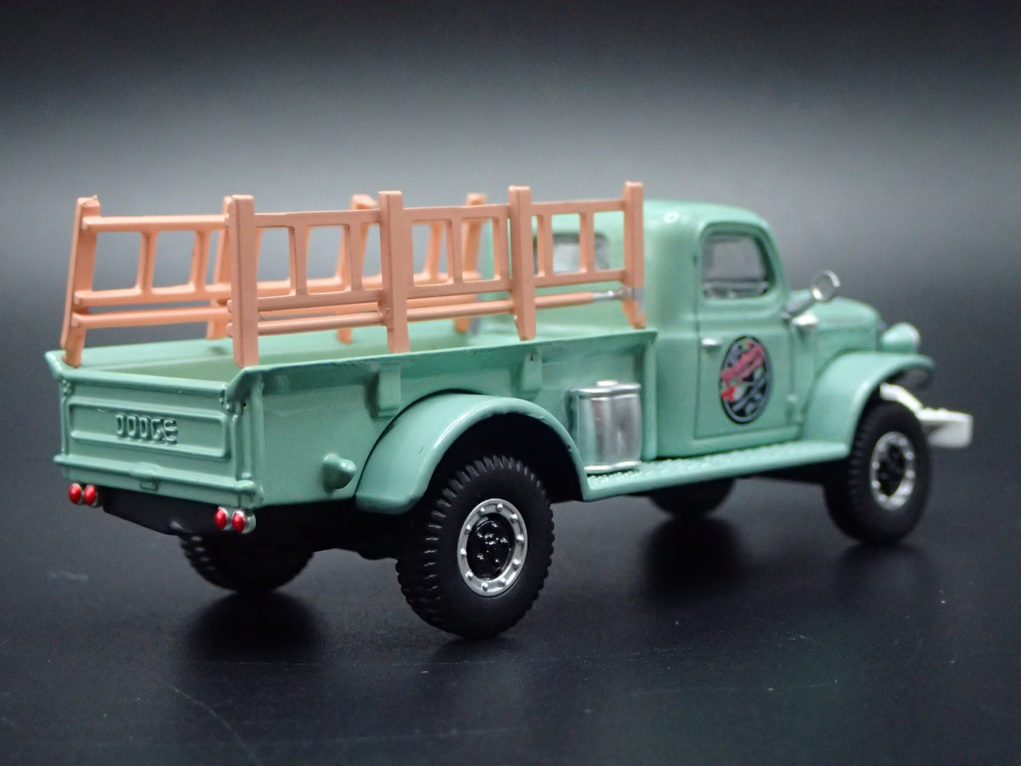 1945-1950 DODGE POWER WAGON PICKUP TRUCK GREEN 1:64 SCALE DIECAST MODEL CAR