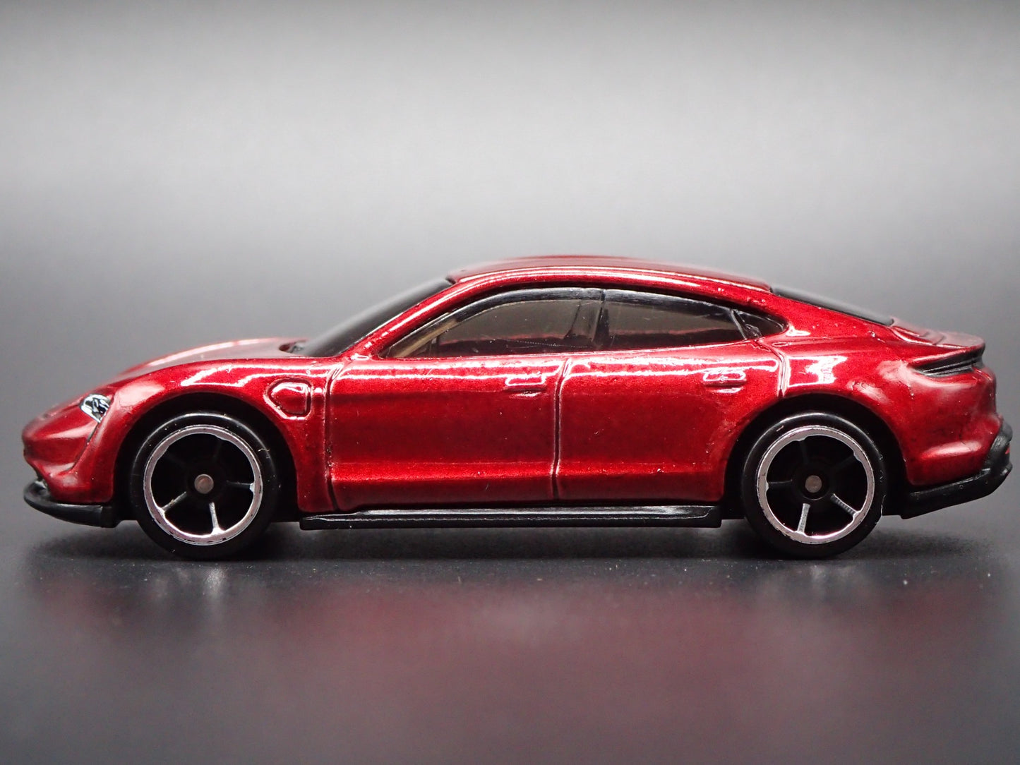 2019-2025 PORSCHE TAYCAN TURBO S RED 1:64 SCALE COLLECTIBLE DIECAST MODEL CAR