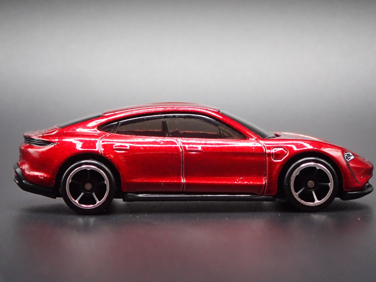 2019-2025 PORSCHE TAYCAN TURBO S RED 1:64 SCALE COLLECTIBLE DIECAST MODEL CAR