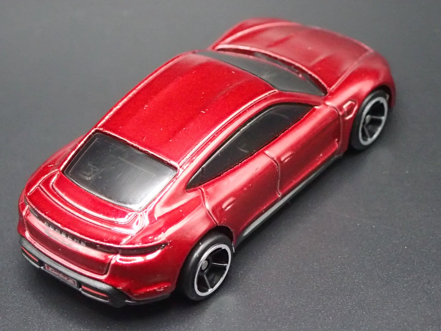 2019-2025 PORSCHE TAYCAN TURBO S RED 1:64 SCALE COLLECTIBLE DIECAST MODEL CAR