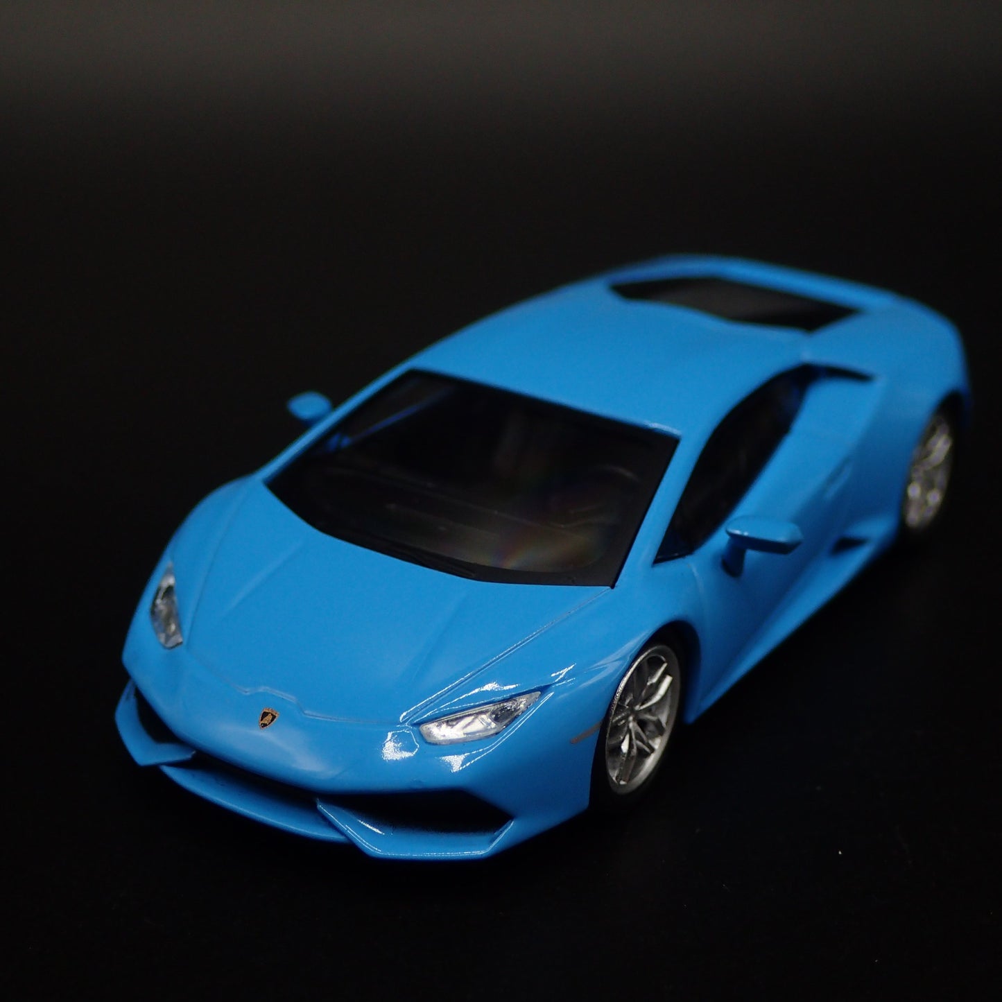 2014-2019 LAMBORGHINI HURACAN COUPE SUPER CAR BLUE 1:64 SCALE DIECAST MODEL CAR