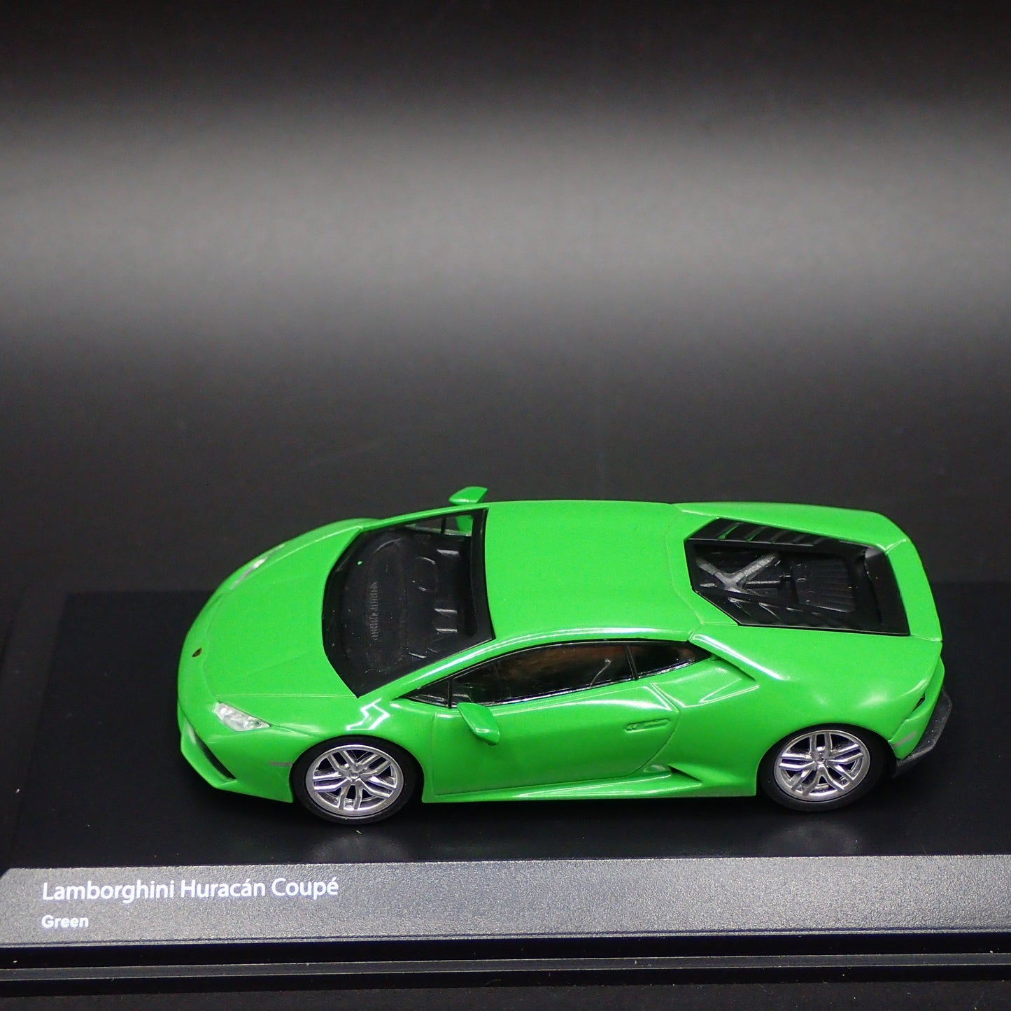 2014-2019 LAMBORGHINI HURACAN COUPE SUPER CAR GREEN 1:64 SCALE DIECAST MODEL CAR