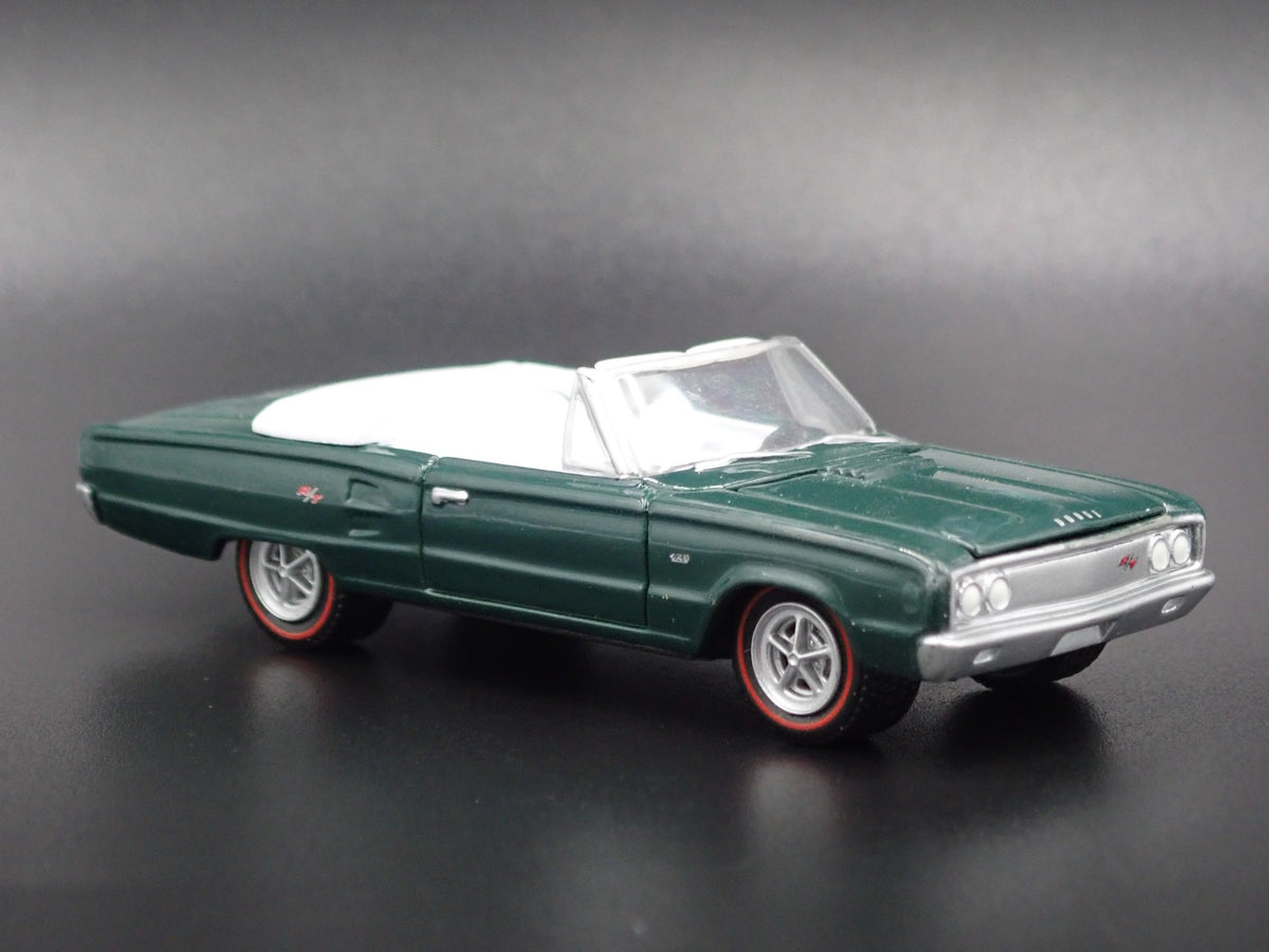 1967 DODGE CORONET R/T HEMI CONVERTIBLE RARE 1/64 SCALE DIECAST MODEL CAR-Burning Rubber Toy Company