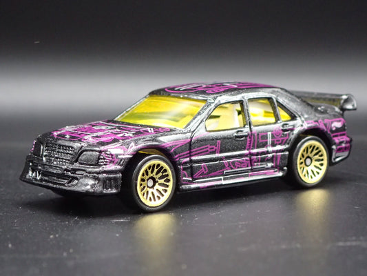 1993-1999 MERCEDES-BENZ C CLASS BLACK 1:64 SCALE COLLECTIBLE DIECAST MODEL CAR