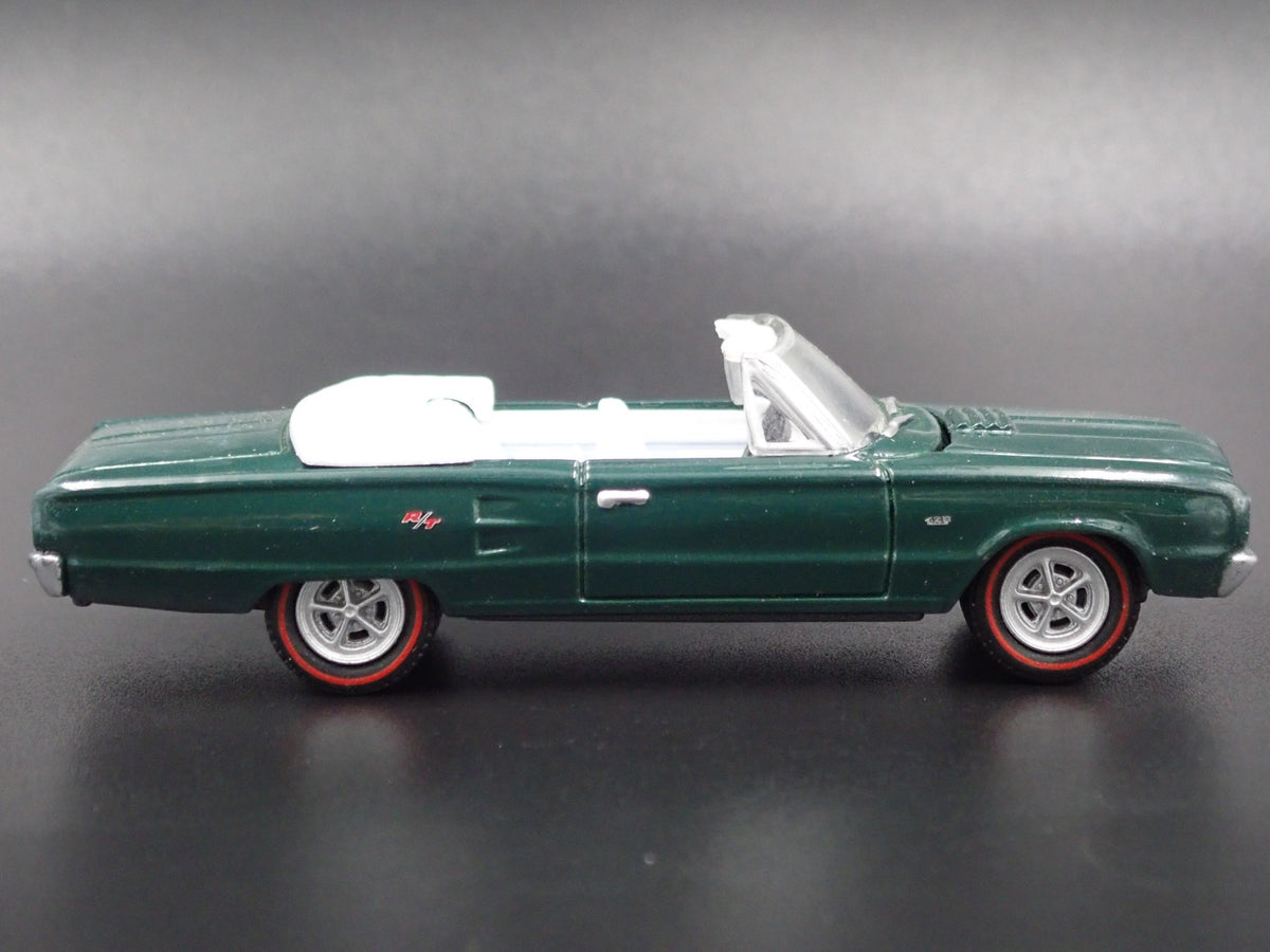 1967 DODGE CORONET R/T HEMI CONVERTIBLE RARE 1/64 SCALE DIECAST MODEL CAR-Burning Rubber Toy Company
