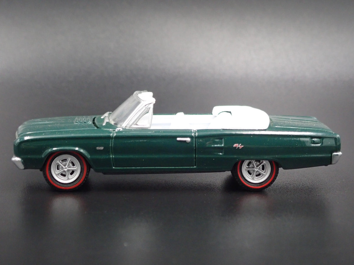 1967 DODGE CORONET R/T HEMI CONVERTIBLE RARE 1/64 SCALE DIECAST MODEL CAR-Burning Rubber Toy Company