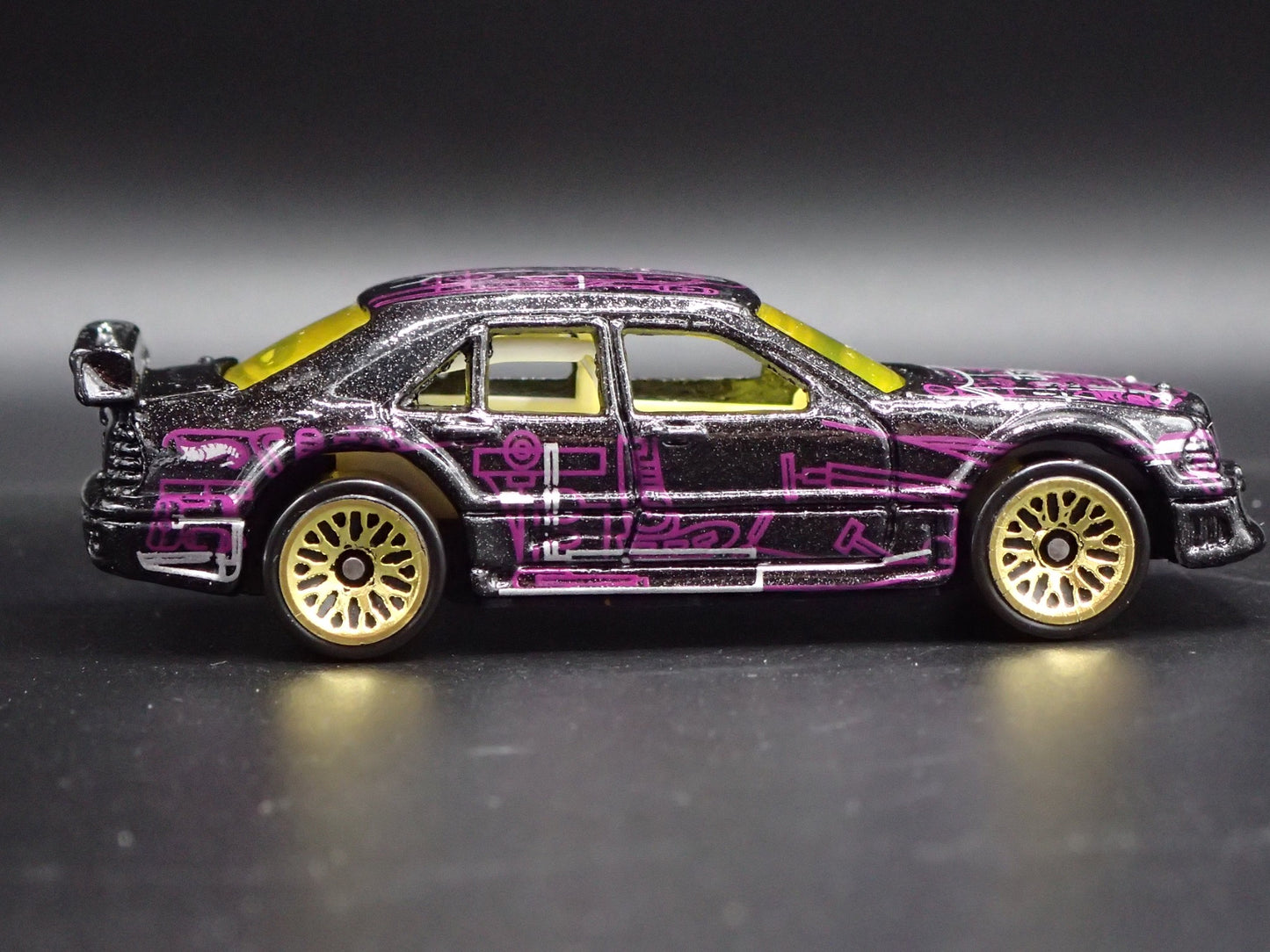 1993-1999 MERCEDES-BENZ C CLASS BLACK 1:64 SCALE COLLECTIBLE DIECAST MODEL CAR