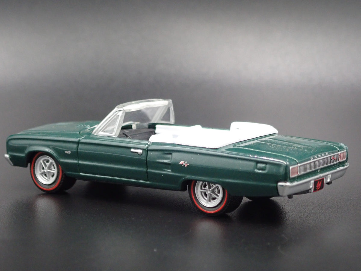 1967 DODGE CORONET R/T HEMI CONVERTIBLE RARE 1/64 SCALE DIECAST MODEL CAR-Burning Rubber Toy Company