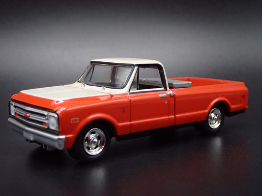 1968 68 CHEVY C10 PICKUP TRUCK LONG BED  1:64 SCALE DIORAMA DIECAST MODEL CAR